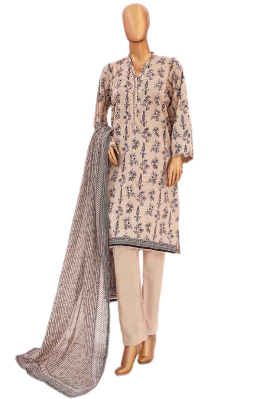 3 Piece Printed Lawn Suit